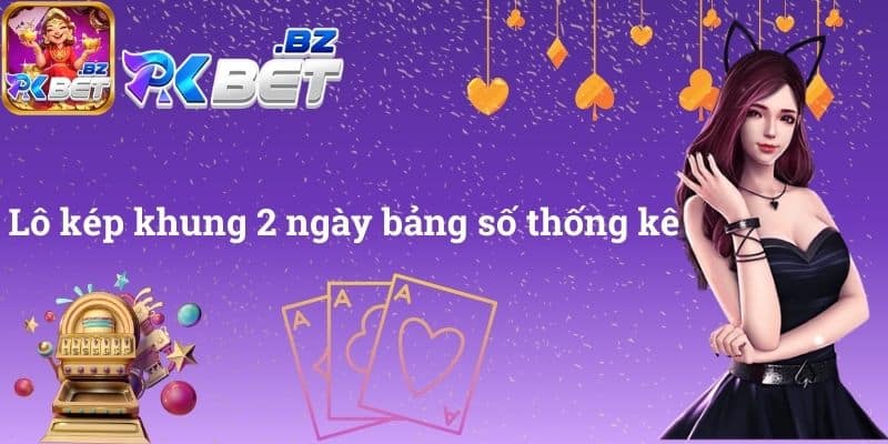 Lô kép khung 2 ngày bảng số thống kê